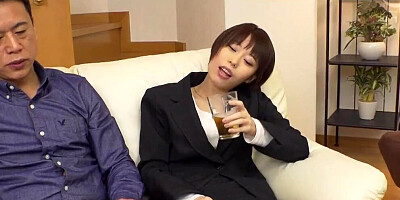 Japanese cutie Kaori Natsuno gets fucked by a dirty stepdad