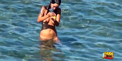 Real nude beaches exposing the most beautiful nude babes of the Europe!