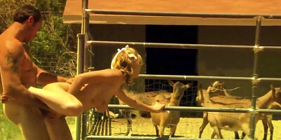 Dodgy Cowboy gets Blowjob from 19 yo Steadaughter