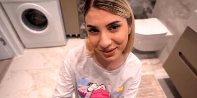 Step sis teaches me how to last longer in sex