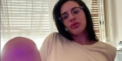 Beautiful Sexy Gamer Girl Touching and Fingering Herself Showing Boobs Ass and Pussy