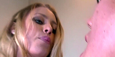 MILF Nicole Aniston gets naked and rides a cock at casting interview