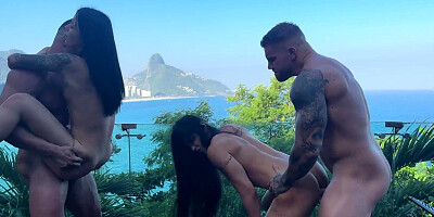 Welcome To RIO Orgy. Watch Me Fuck Finest Pussies Brazil Has Got