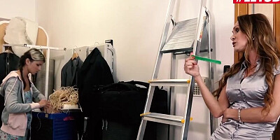 Cynthia Vellons & Gina Gerson are playing with some sex toys