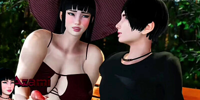 Family At Home 2 #17: Sex with a perverted milf in the public park - By EroticPlaysNC