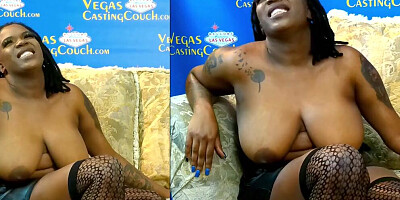 Khourtney Summers - First Time Ever on Video - Anal - Solo - Deepthroat POV - Vegas Casting