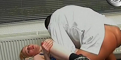 A big dick of that lad is shared between two horny girls