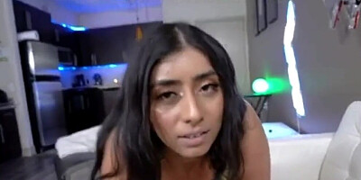 Big Tits Big Ass Latina Teen Stepdaughter Violet Myers Family Sex With Stepdad For Help With Job POV1