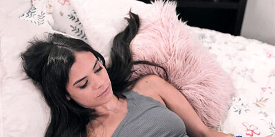 Three naughty girls are making out and licking each other's pussy