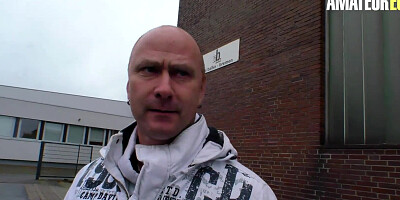 European babe Mia Bitch bends and gets fucked hard from behind