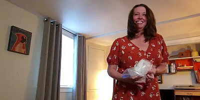 A Lonely MILF seduces a young man who rents her basement apartment. The landlady Part 2