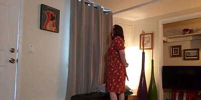 A Lonely MILF seduces a young man who rents her basement apartment. The landlady Part 2