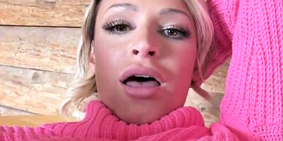 Stepdaughter fucked on vacation creampie stepmom
