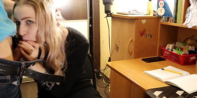 Stacy Starando Step Brother does not allow to Study Russian