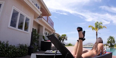 SpyFam Step Sister Lily Adams Fucked and Facialed by Spying Step Brother