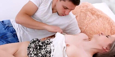 Herda Wisky is having a gentle sex with her boyfriend