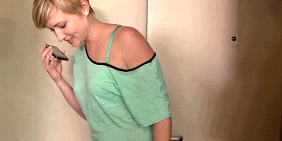 Naughty Teen Nora Skyy Takes Stepdaddies Big Black Cock For A Spin