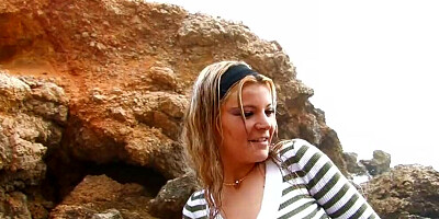 Insatiable Babe Gets Picked Up And Fucked On The Beach