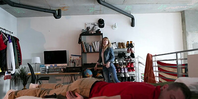 Submissived - Horny Blonde Teen gets Pussy Filled