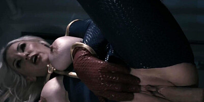 Naughty Kenzie Taylor geta fuckes by a masked fellow in hardcore scene