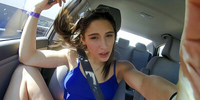 Thickumz - almost Caught! Twerking in Public with Abella Danger