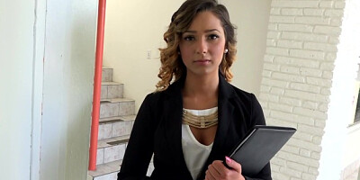 PropertySex - Beautiful Agent Fucks Home Owner for Agree to Sell Signature