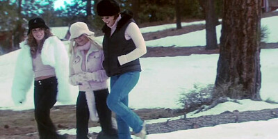 Sex by the fire in a wooden house during winter the Best!