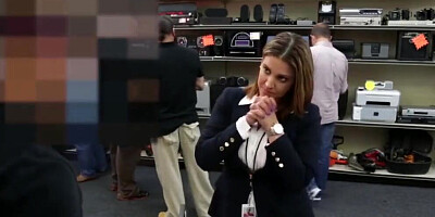 XXX PAWN - Some Guy's Wife Fucks A Stranger For Money In A Dank Back Room