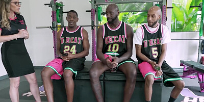 Basketball Team Motivated By DP Group Sex with Stepsisters - Lory Lace - TabooHeat