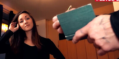 Tattooed babe Silvia Dellai does 69 and gets fucked in the face