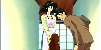 Roped hentai mom hardcore gangbang by bandits