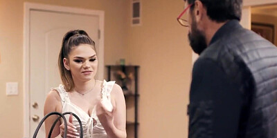 Bimbo teen lured into sex with experienced man