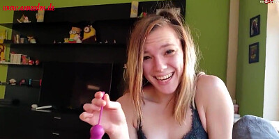 Guy flirts with neighbor and tempts her into quick sex