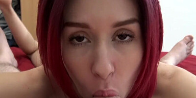 Helping My Step Brother After Class Get Off SUCKED HIS COCK - POV