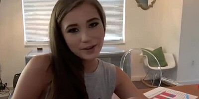 18 YO Horny Step Sister doesn't want to Study, Fucks you instead