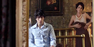 Horny step mother and son hot sex