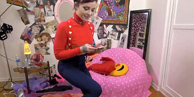 Cute Teen Chloe Meets a Guy on a Dating Site