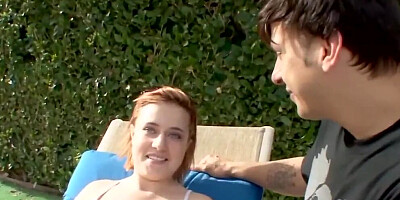 Sasha Casey & Jean Valjean are bonking inside the backyard