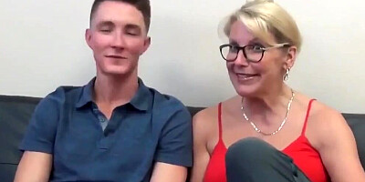 Beautiful 70yo Mature MILF having Real Orgasm with 23yo Man