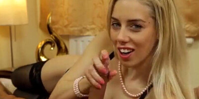 Classy ladies are making big cocks squirt semen via handjobs - cumshot compilation