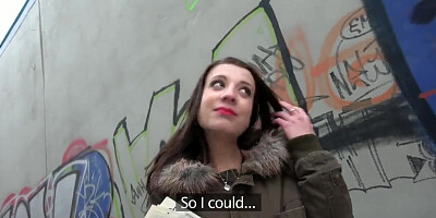 Public Agent Cutie Fucked Hard in Abandoned Public Subway