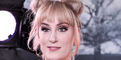 Blonde MILF wears sexy red lingerie for this hardcore video