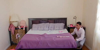 SPYFAM Step Dad Finds Used Dildo In Drawer And Gets Caught (Kenzi Kellie)