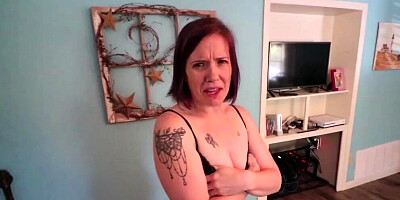 Kinky lad films his stepmom while fucking her in the morning
