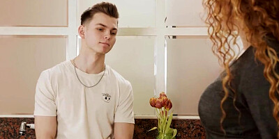 SHAME4K. He seduced and owned stepmom's friend with curly-hair Tanya Foxxx