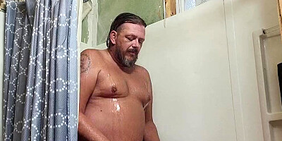 I took it in the ass while showering