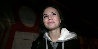 PublicAgent Babe gets pierced pussy fucked