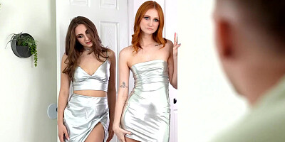 Penelope Kay & Scarlet Skies say, We wanna be your Cyber Monday Girls, Stepbro - S5:E6