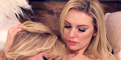 A lesbian scene from a fairy tale