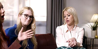 GIRLSWAY - The Dirty Pristine Edge And Her Besties Practice An Outrageous Sexual College Play